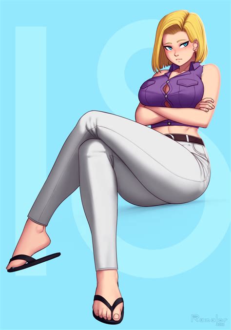 android 18 Андроид 18 lazuli Лазули dragon ball мир аниме красивые картинки и арты