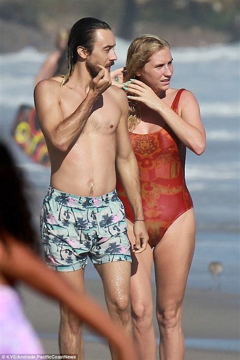 Kesha Shows Off Her Beach Body In Skin Tight Bathing Suit In Malibu