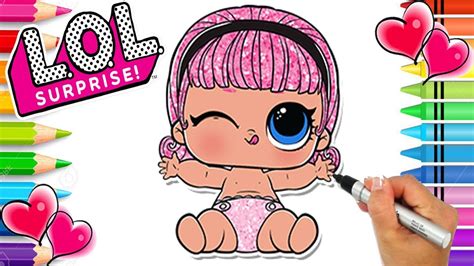 lil madame queen lol doll coloring page lol coloring book glitter