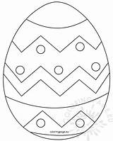 Egg Easter Large Patterns Coloring Shape Pages Drawing Template Printable Print Color Getdrawings Drawings Getcolorings Coloringpage Eu sketch template