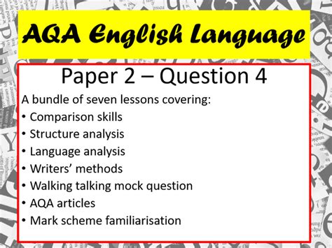 aqa english language paper  question   answers layla mae peralta
