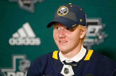 buffalo sabres rasmus dahlin starting to settle in nicely