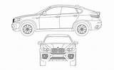 Car Elevation Cad Block Autocad Side Cadbull Front Description Dwg sketch template