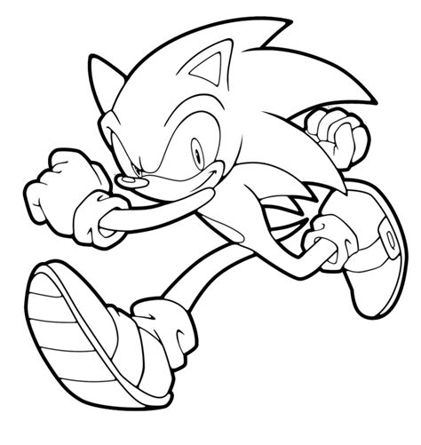 sonic coloring pages  dr odd