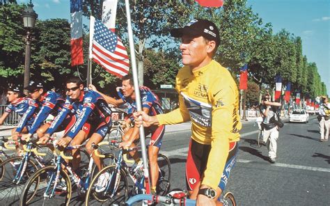 lance armstrong s first tour de france victory and how he fell from grace