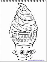Ice Coloring Cream Pages Drawing Book sketch template