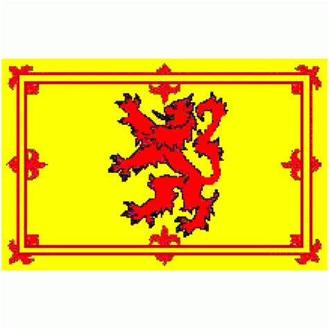 lion rampant flag scotland royal flag      stick