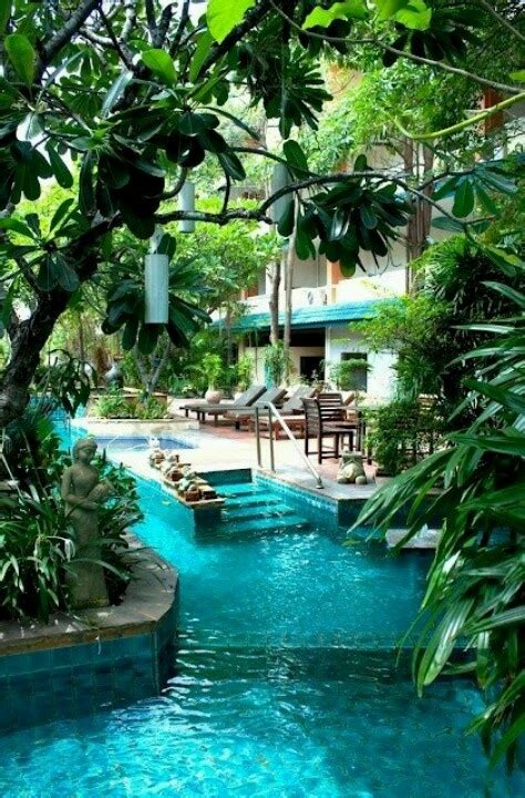Lazy River In The Backyard Dream Houses Dream Pools
