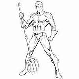 Aquaman Pintar Arma Superheroes Tudodesenhos Fogo Desene Fujiwara Yumiko Abilities Salvat sketch template