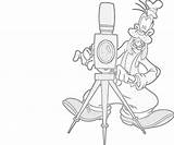 Goofy Coloring Pages Reading Another sketch template