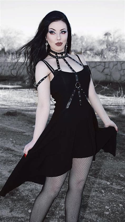 cute dress gothic outfits goth model gothic fashion