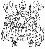 Sister Location Fnaf Coloring Pages Deviantart Naf Freddy Five Nights Template Dibujo Favourites Sheets Add Grawolfquinn sketch template