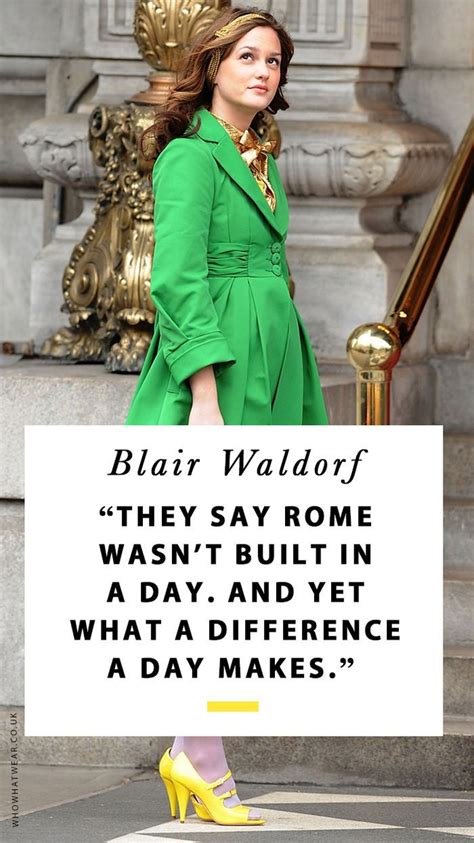 blair waldorf quotes we can always rely on who what wear uk in 2020