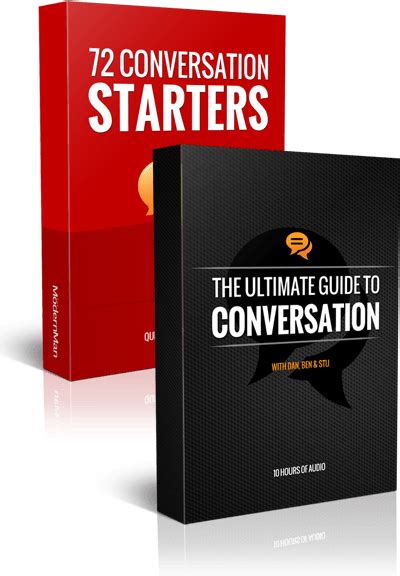 the ultimate guide to conversation the modern man