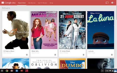 google play movies tv chrome web store