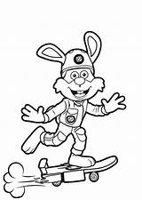 Coloring Pages Car Racing Roary Jet Flash Skateboard Ride Tocolor sketch template
