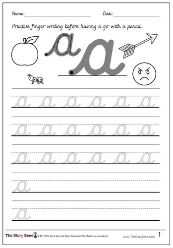 cursive handwriting sheets teaching resources