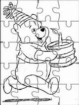 Pooh Puzzles Recortar Winnie Bebeazul sketch template