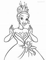 Coloring Pages Tiana Princess Disney Cool2bkids sketch template