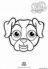 Coloring Bouledogue Parade Dog Cute Pet Pages Printable sketch template