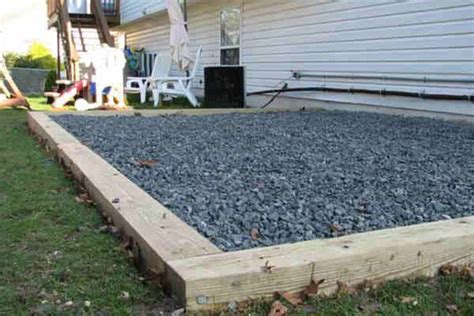 shed foundation kit guide zacs garden