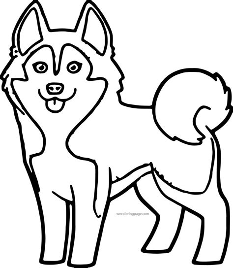 husky coloring pages alaskan cool sketch coloring page