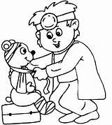 Coloring Pages Pediatrician Getdrawings sketch template