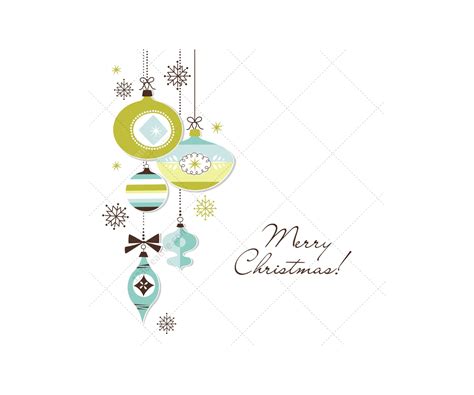 christmas vector card illustrations green collection creativecom