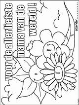 Moederdag Liefste Bloemen Allerliefste Hartje Vaderdag Valentijn Babysit Zondagschool Lesidee Bord Afbeeldingen Downloaden sketch template