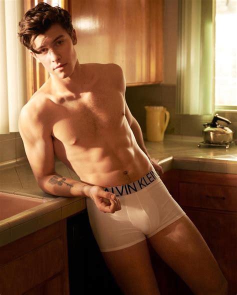 Shawn Mendes Calvin Klein Underwear Campaign Preview