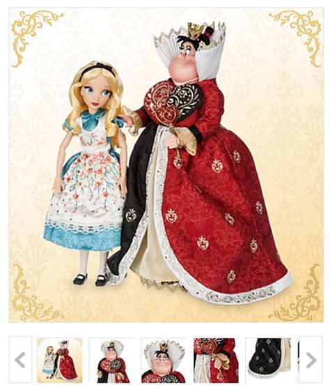 buy alice and the queen of hearts doll set alice in wonderland