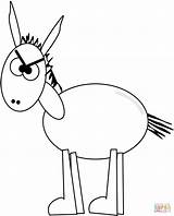 Donkey Burros Lucia Asno Balaam Asinello Asini Stampare Asino Camel Caravan Donkeys Stilizzato sketch template