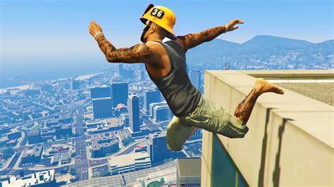 gta  funnycrazy jump compilation gta  fails funny moments youtube