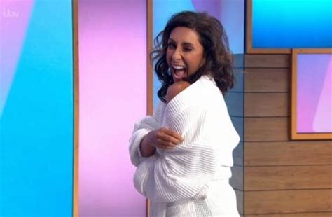 saira khan teases going naked on loose women after stripping off for