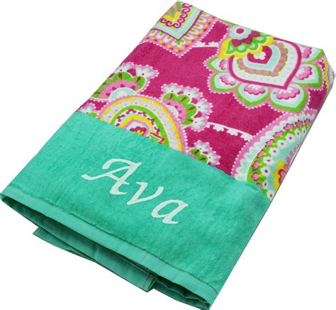 personalized beach towels