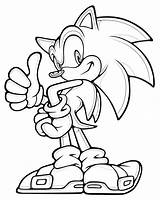 Sonic Coloring Pages Super Printable Colouring Print Hedgehog Kids sketch template