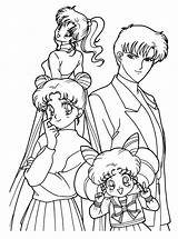 Coloring Sailor Moon Pages Anime Sailormoon Cat Girl Chibi Colouring Kids Para Printable Colorir Undead Hollywood 80s Sheets Princess Unique sketch template