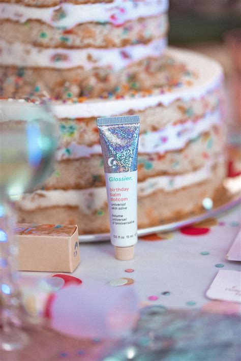 get your sweet tooth ready because glossier s new birthday balm dotcom