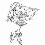 Bratz Coloring Pages Dolls Doll Printable Kids Drawings Babyz Brats Clipart Colouring Library Popular Coloringhome sketch template