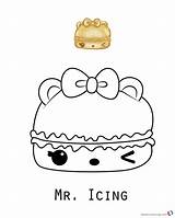 Coloring Num Noms Pages Icing Mr Nom Series Cute Kids Printable Deluxe Packs Adults Edition Found Special sketch template
