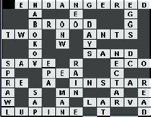 crossword puzzle answer save  pine bush