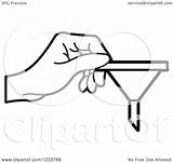 Funnel Coloring Holding Hand Illustration Clipart Royalty Vector Perera Lal Designlooter 1024px 1080 01kb sketch template