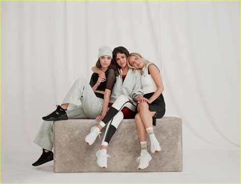 Selena Gomez And Her Bffs Debut Puma Strong Girl Collection Photo