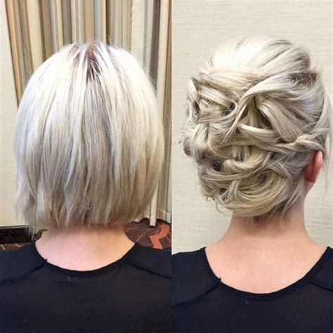 Lovely 20 Awesome Updos Hairstyle Ideas For Short Hair