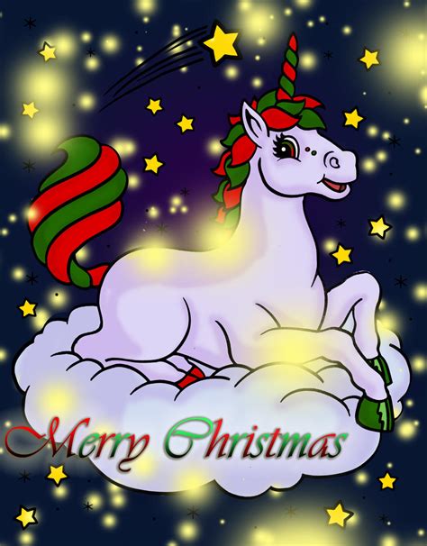 christmas unicorn  jace cat  deviantart