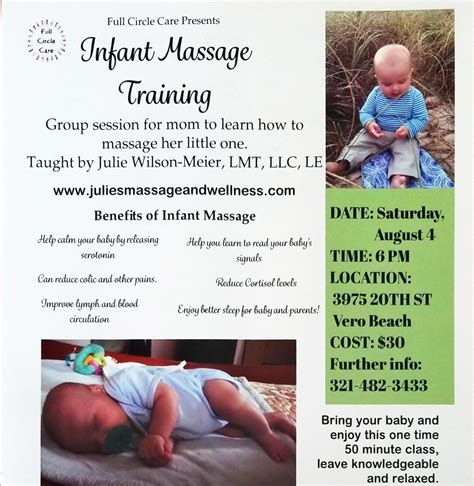 Infant Massage Training Class – Full Circle Care