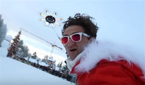 mega drone carries casey neistat skyward  soaring viral holiday video tubefilter
