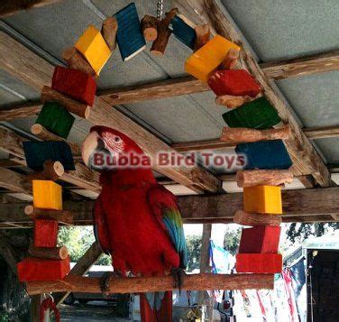 extra large bird swing monster swing  jungle parrots diy macaw toys diy bird toys parrot toys
