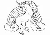 Unicornios Colorear24 sketch template