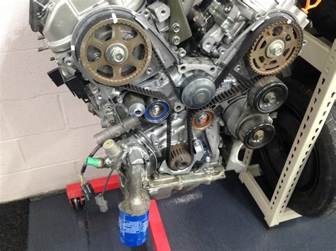 honda  engine oil leak   timing belt area accurate automotiveaccurate automotive